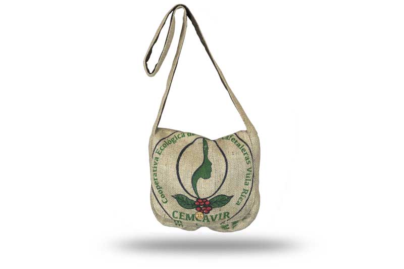 Individuelle Taschen aus coolen Kaffeesäcken