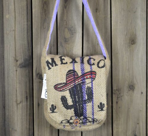 Umhängetasche aus Kaffeesäcken