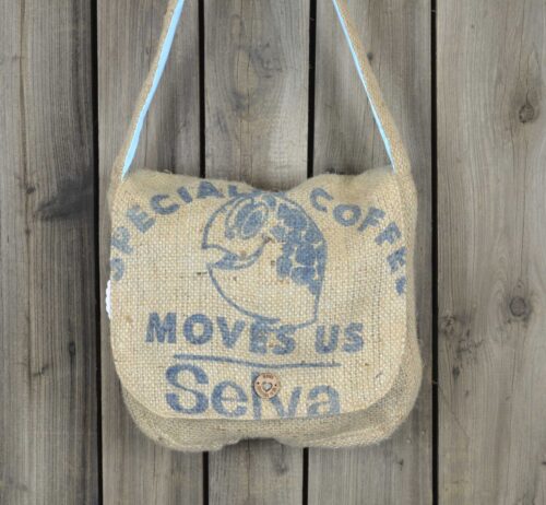 Umhängetasche aus Kaffeesäcken