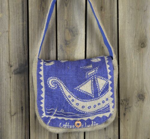 Umhängetasche aus Kaffeesäcken