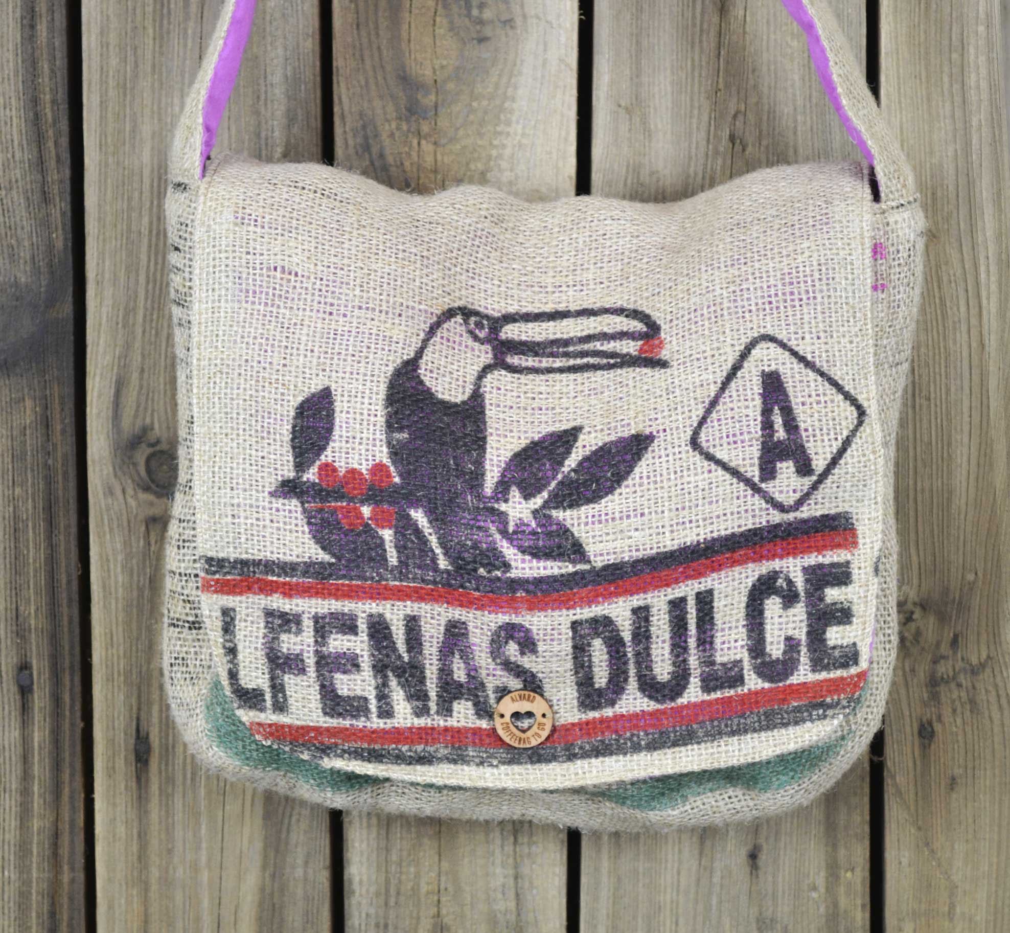 Freddo & Doppio - Die Umhängetasche aus Kaffeesack