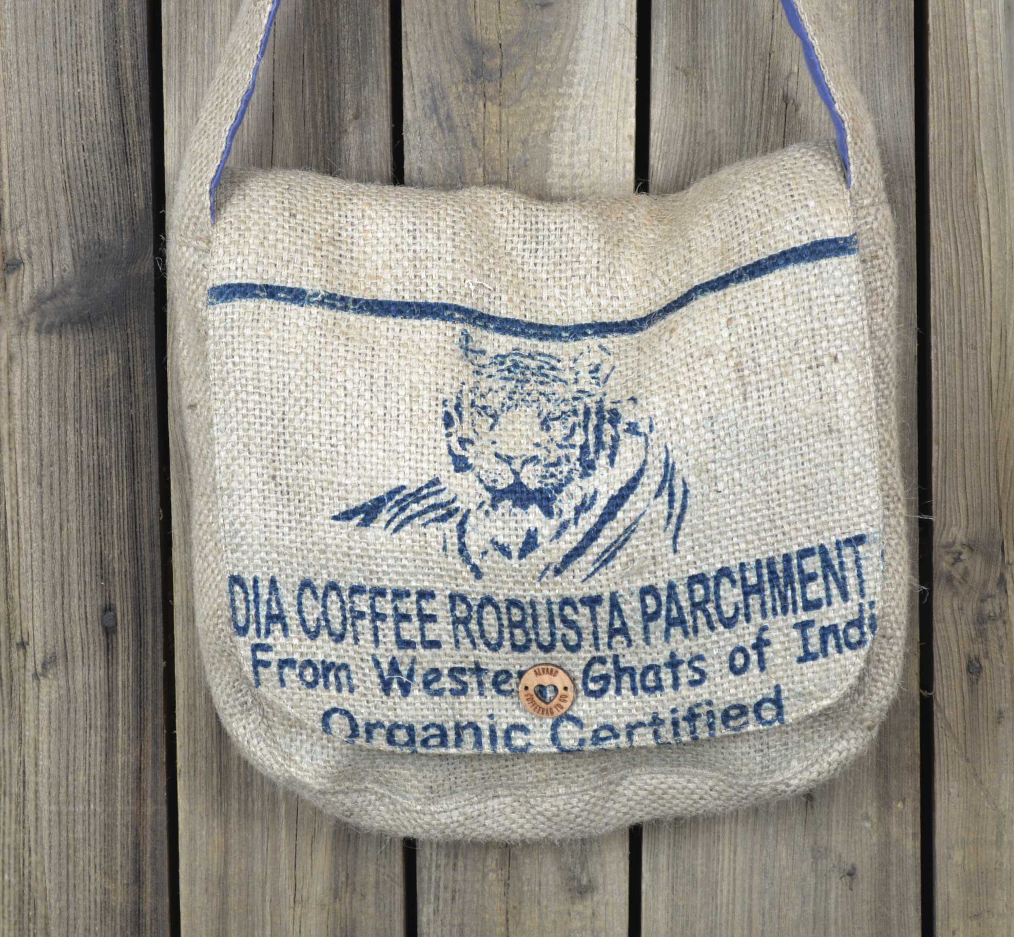 Freddo & Doppio - Die Umhängetasche aus Kaffeesack