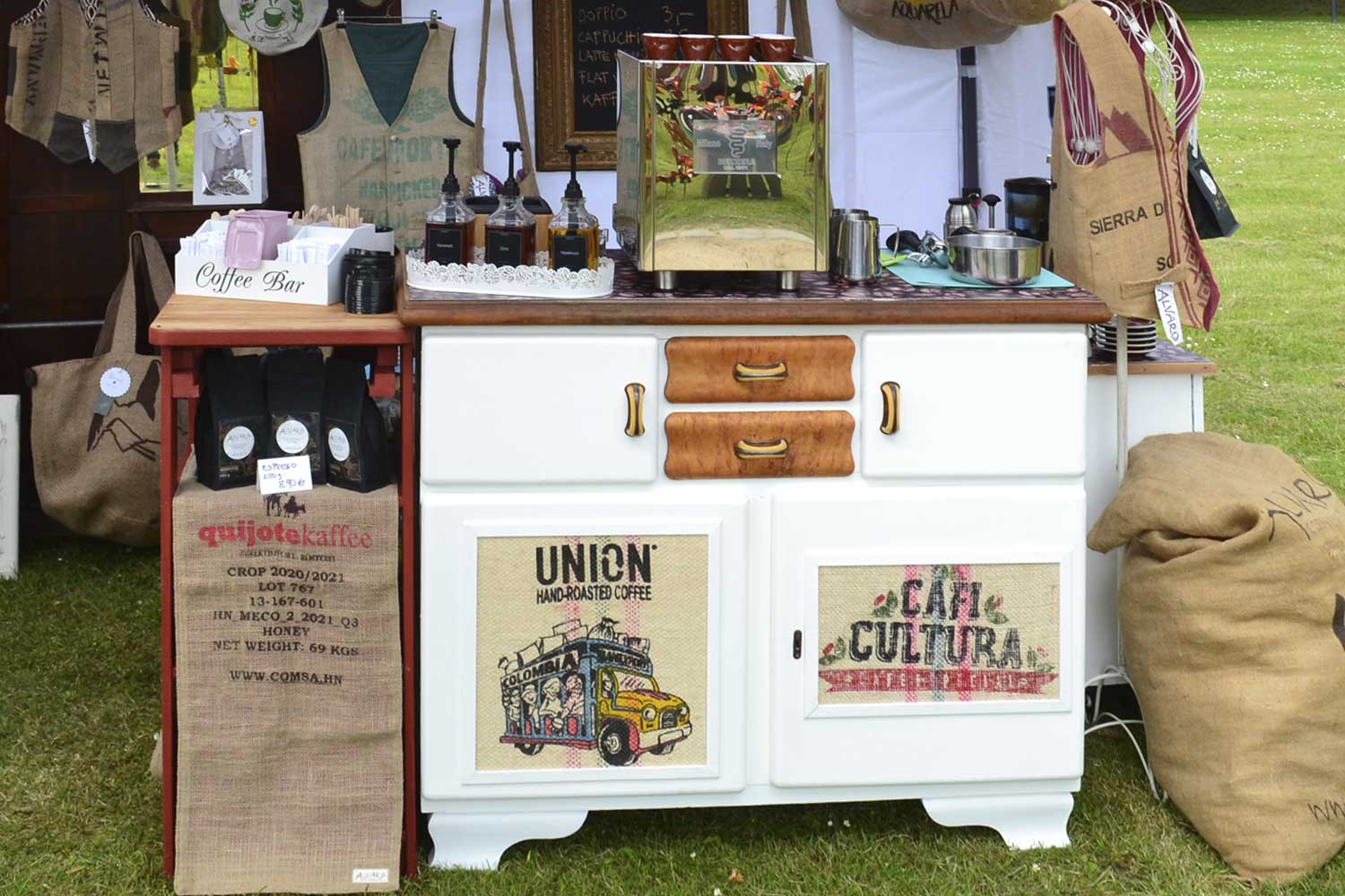Coffeebar - Kaffeeausschank auf Kunsthandwerkermärkten
